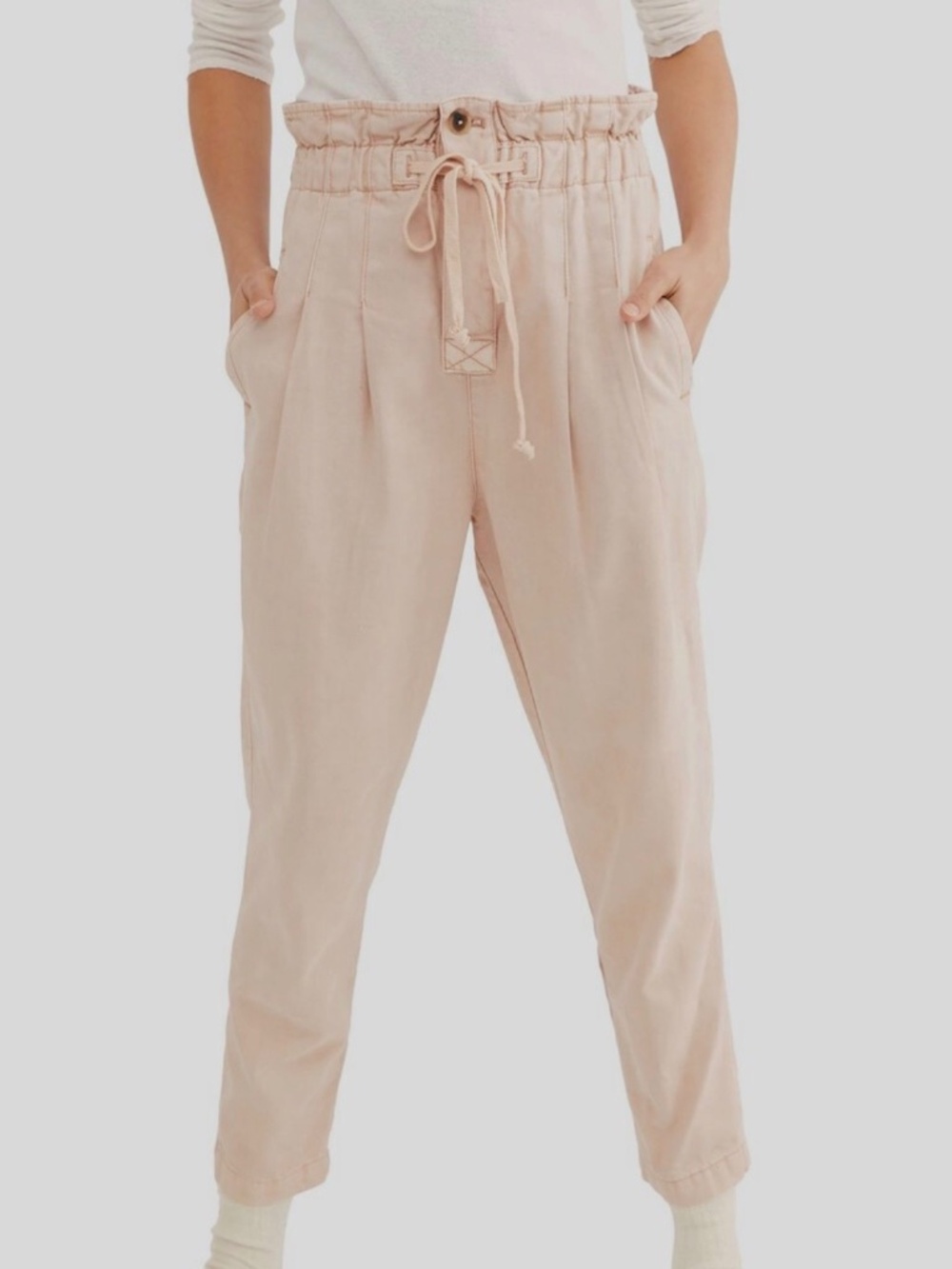 Free People Margate Pleated Trousers